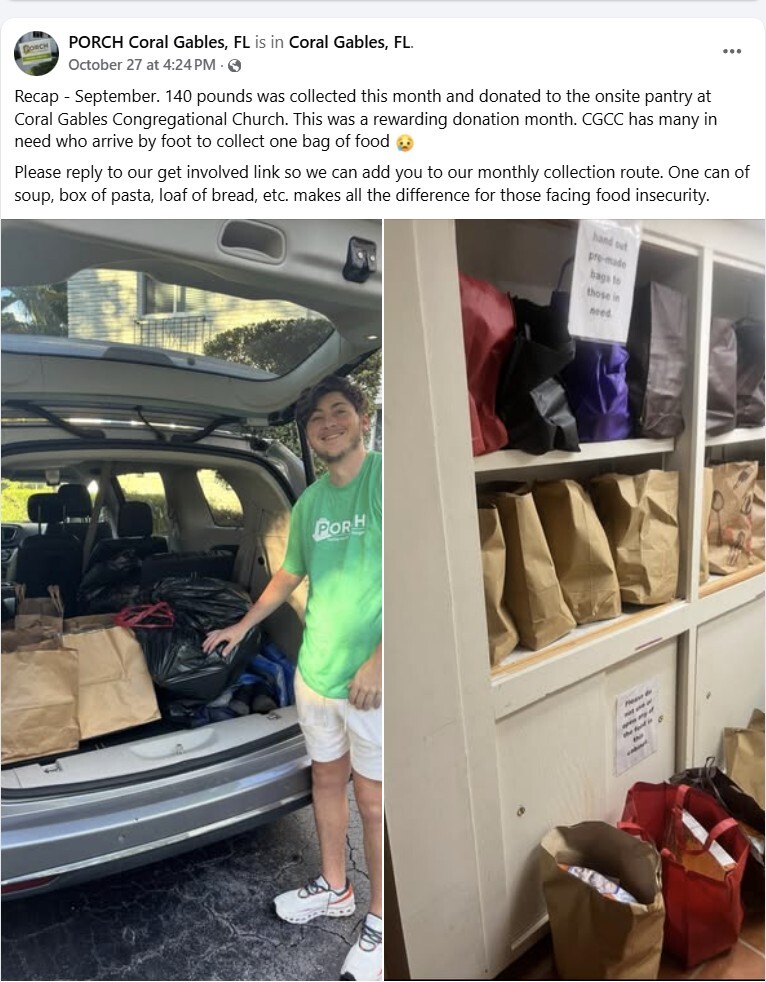 PORCH Coral Gables FL